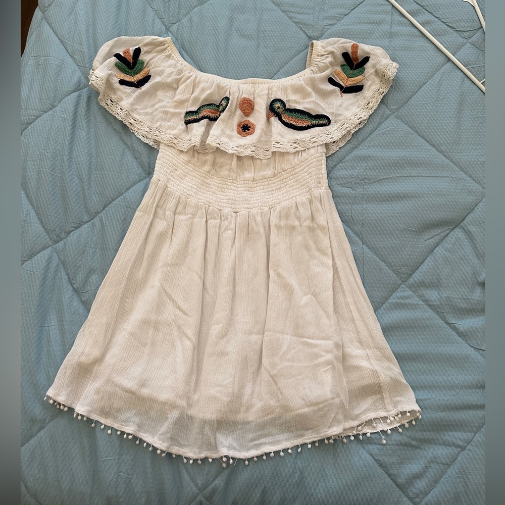 Raga embroidered off the shoulder dress